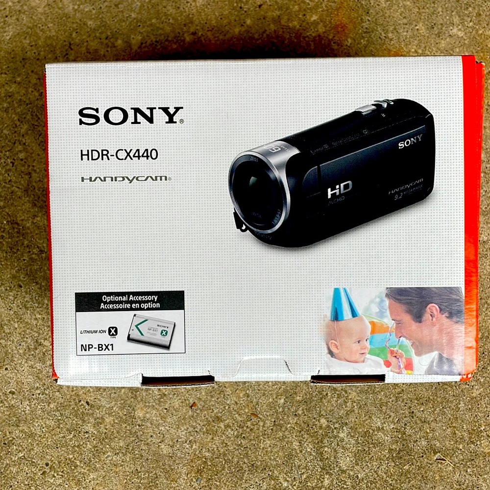 SONY HDR- CX440 Camcorder New In Box
